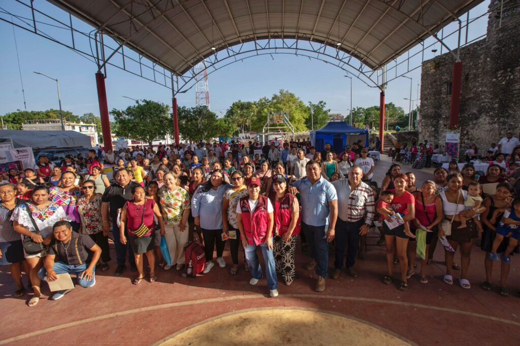Continúa su paso la caravana de Mujeres Heroicas: hoy llegó la cuarta jornada del programa a Tepich
