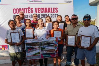 Gobierno Municipal instala Comités Vecinales en la colonia Salina Grande y La Caribeña en Isla Mujeres