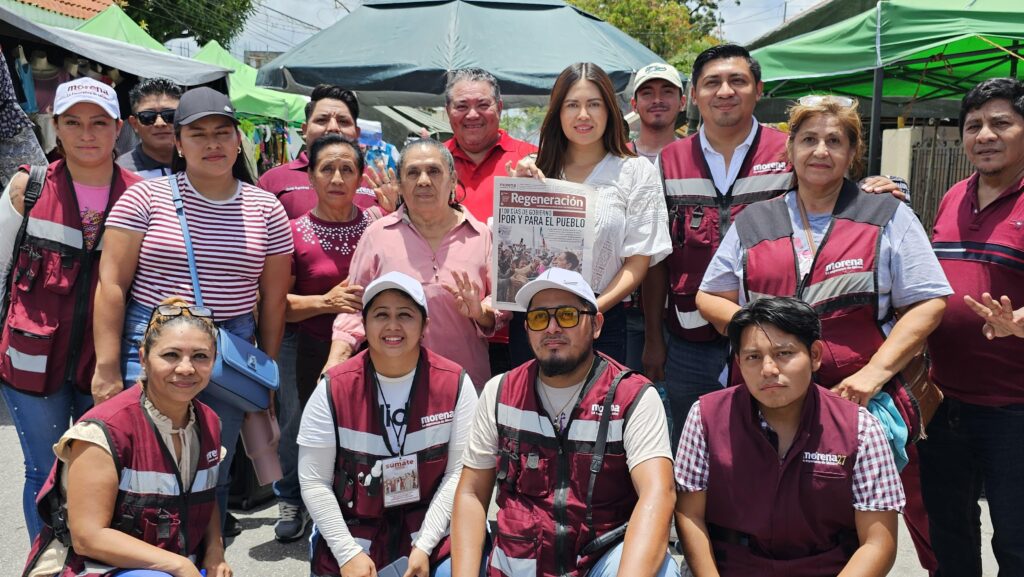 Invita Anahí González a sumarse a la Revolución del Bienestar