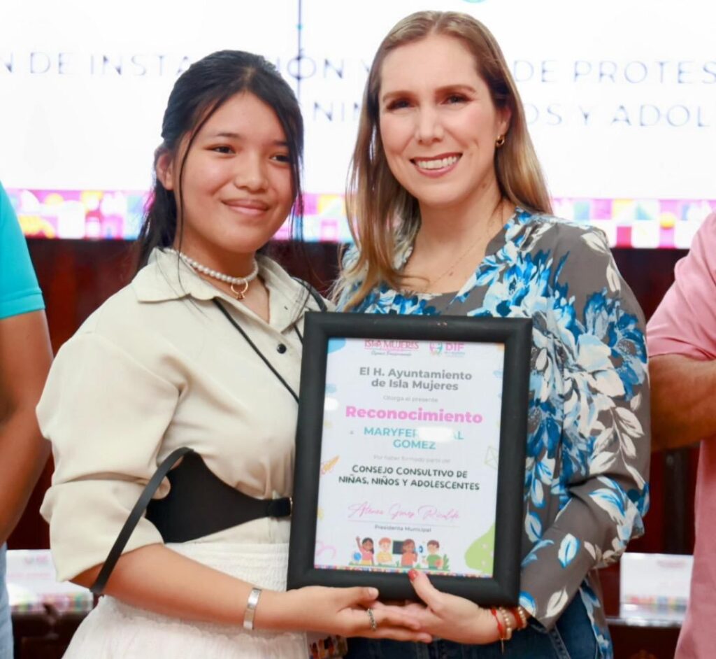 Gobierno de Isla Mujeres fomenta la participación de la niñez en las políticas públicas con instalación del Consejo Consultivo de Niñas, Niños y Adolescentes
