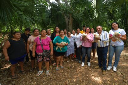 Con el respaldo de la Presidenta Municipal Mary Hernández, se fortalecen los proyectos comunitarios en la comunidad de Señor