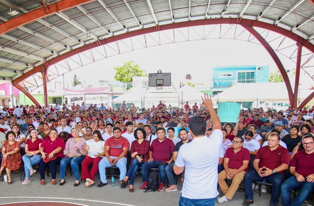 Respalda Renán Sánchez Tajonar la consulta ciudadana en defensa de los arrecifes de Cozumel