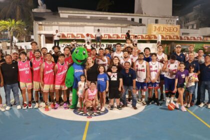 Atenea Gómez Ricalde celebra triunfo de los Caguameros y reafirma impulso al deporte en Isla Mujeres