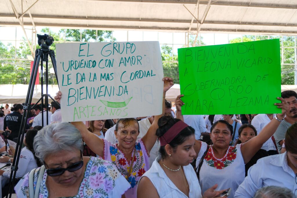 Mara Lezama lleva la Audiencia Pública “La Voz del Pueblo” a Leona Vicario para beneficio de las y los ciudadanos