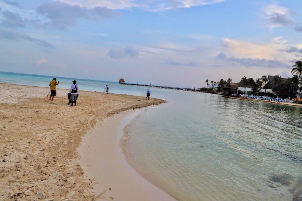 Playas de Isla Mujeres, limpias y libres de sargazo, listas para ser disfrutadas en este verano