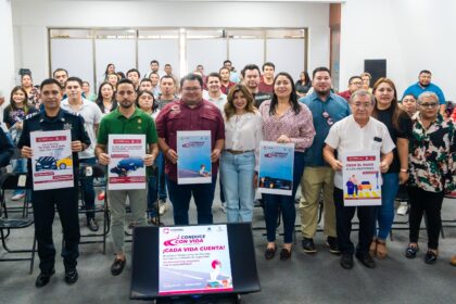 José Luis Chacón, lanza el Programa “Conduce con Vida, Cozumel Seguro” para prevenir accidentes de tránsito