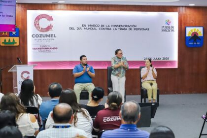 DIF Cozumel conmemora el Día Mundial contra la Trata de Personas con charla informativa y de sensibilización