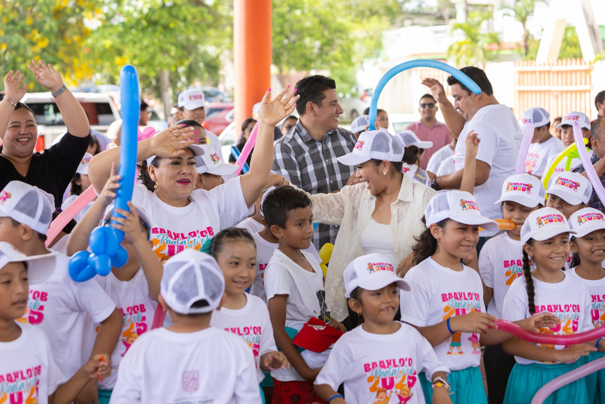 320 niñas y niños disfrutarán del Baaxlo’ob Paalalo’ob 2025 en Felipe Carrillo Puerto