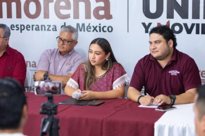 Morena se perfila a la consolidación como el movimiento más grande y organizado del país: Johana Acosta