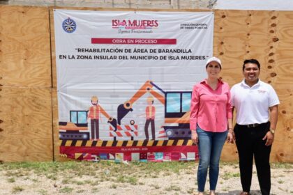 Atenea Gómez Ricalde supervisa obras en instalaciones de Seguridad Ciudadana
