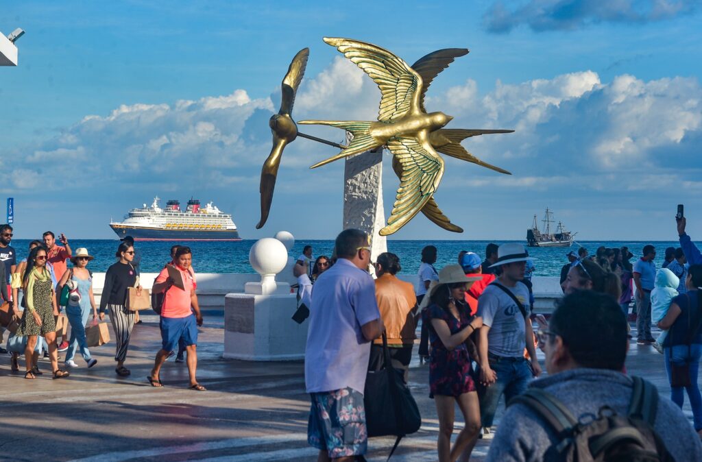 Cozumel destino líder de turismo de cruceros