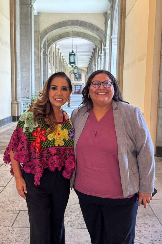 Mara Lezama acompaña a la Presidenta Claudia Sheinbaum en la XVI Conferencia Regional sobre la Mujer de América Latina y el Caribe