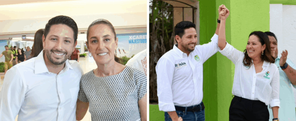 Reconoce el Partido Verde y su dirigente Karen Castrejón a Claudia Sheinbaum y a Renán Sánchez Tajonar por suspensión del cuarto muelle en Cozumel