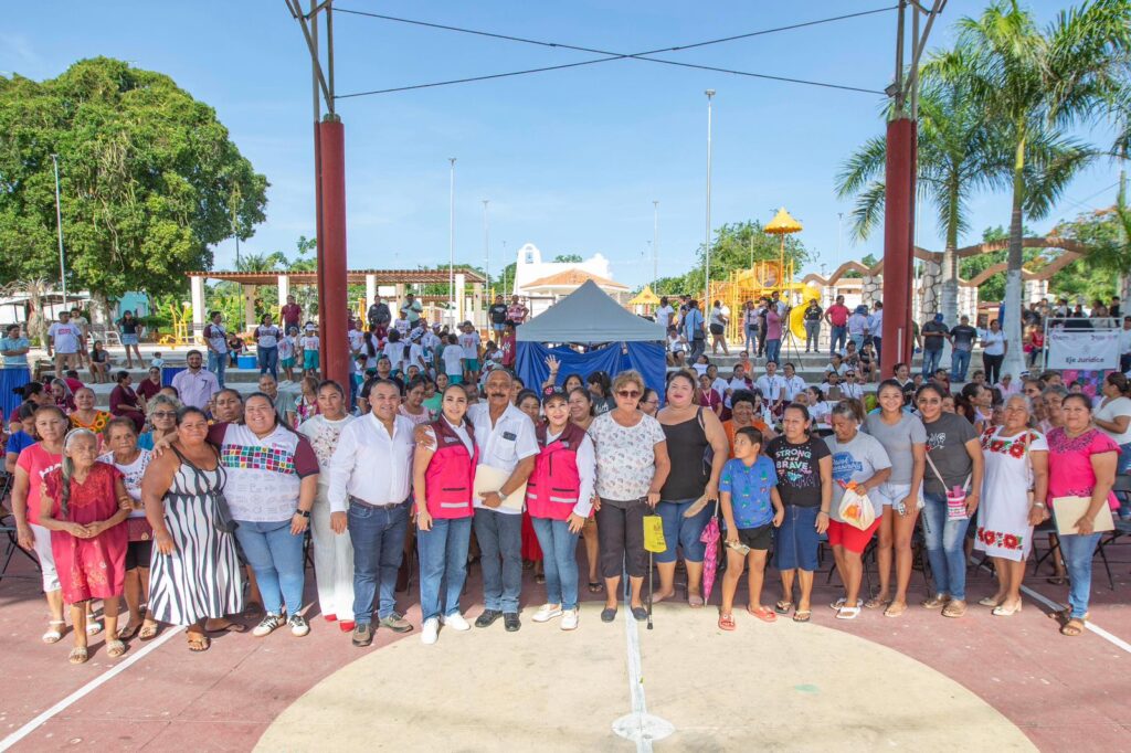 Mary Hernández lleva caravana de “Mujeres Heroicas” a Noh-Bec