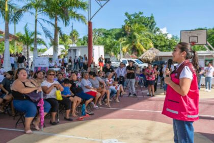 Mary Hernández lleva caravana de “Mujeres Heroicas” a Noh-Bec