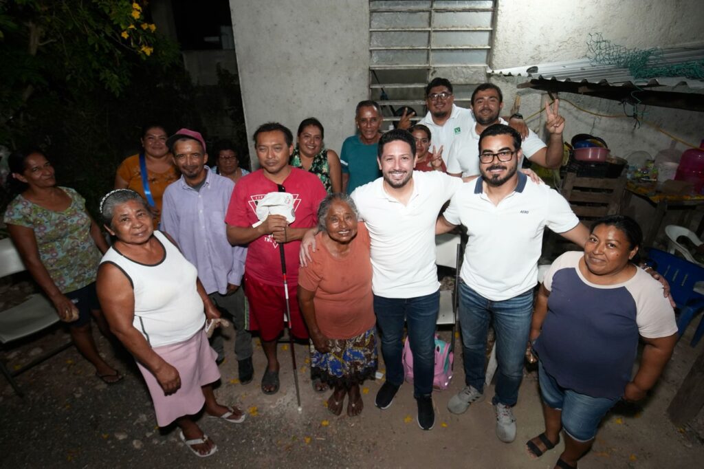 Renán Sánchez Tajonar robustece la fuerza del Verde en Quintana Roo con paso firme y cercano