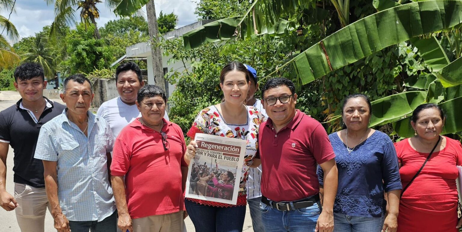 Somos transformación, somos Morena, somos millones: Anahí González