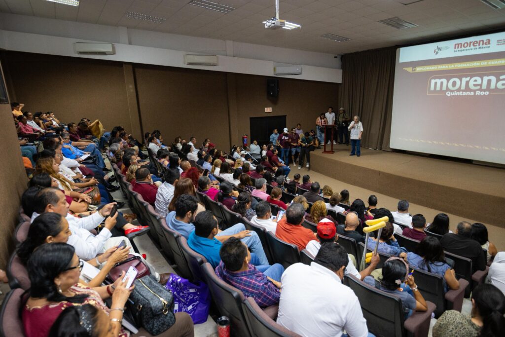 Morena Quintana Roo fortalece la formación política con herramientas de comunicación para la 4T