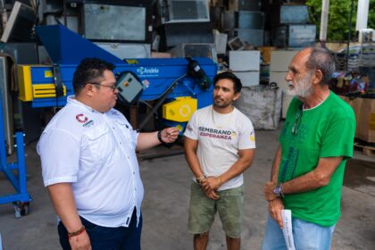 Recibe Cozumel nueva trituradora de vidrio; Chacón refuerza compromiso con el medio ambiente
