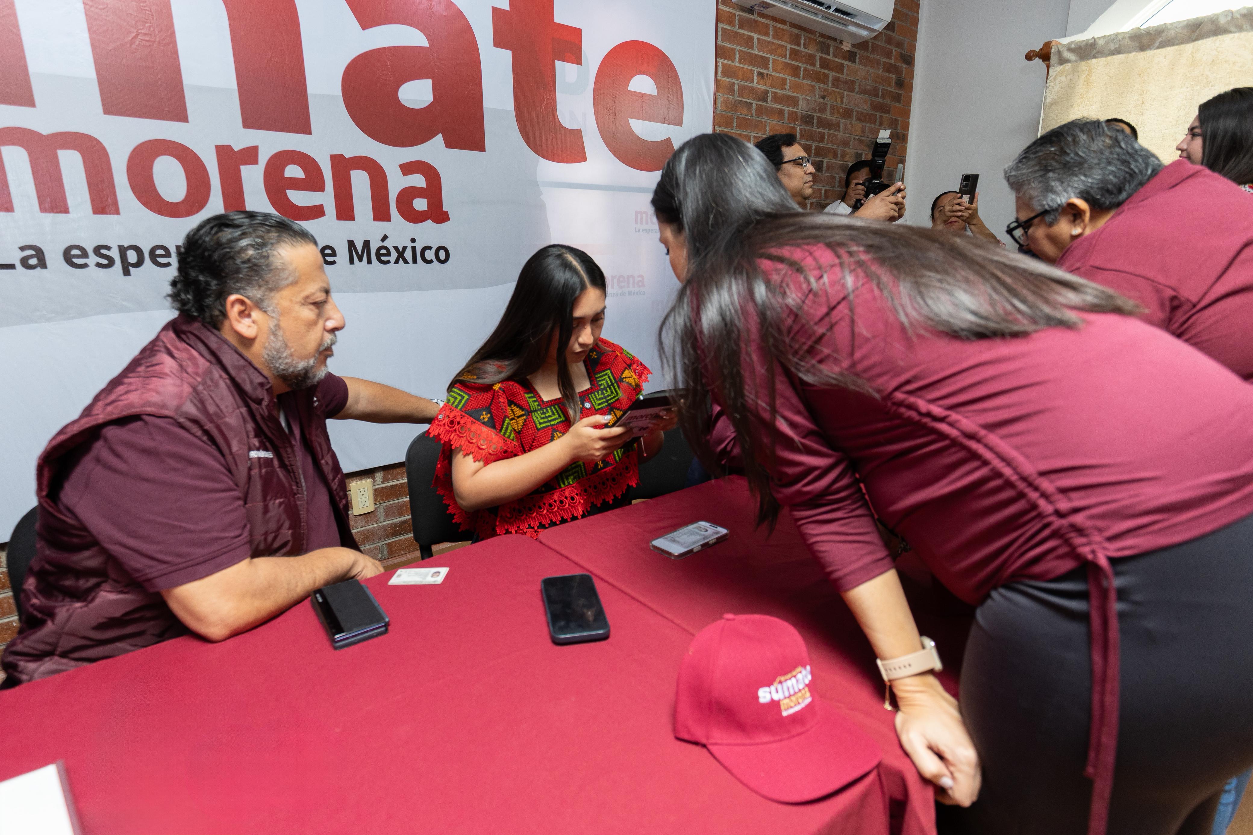 Afiliación Morena Quintana Roo supera el 97% de su meta: estamos a un paso de lograrlo