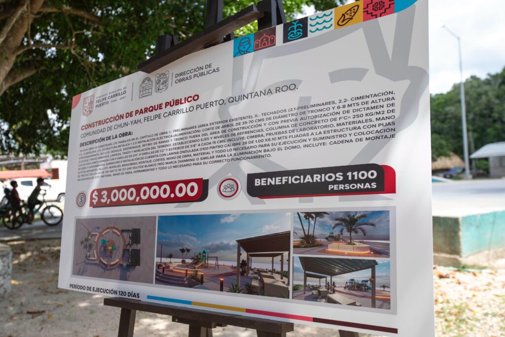 Mary Hernández da banderazo a nuevo parque público de Chun-Yah