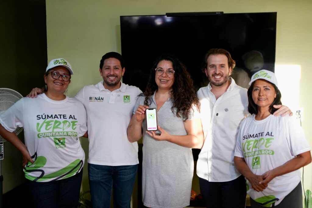 Renán Sánchez Tajonar fortalece la cercanía con simpatizantes de la familia Verde