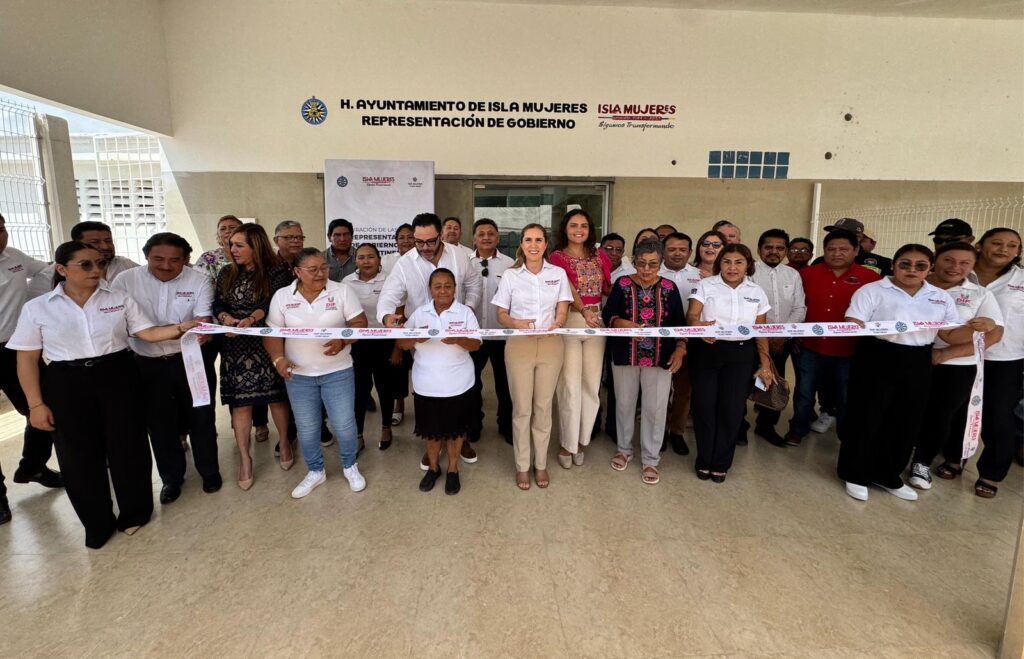 Atenea Gómez Ricalde inaugura oficinas de la Representación de Gobierno en Zona Continental