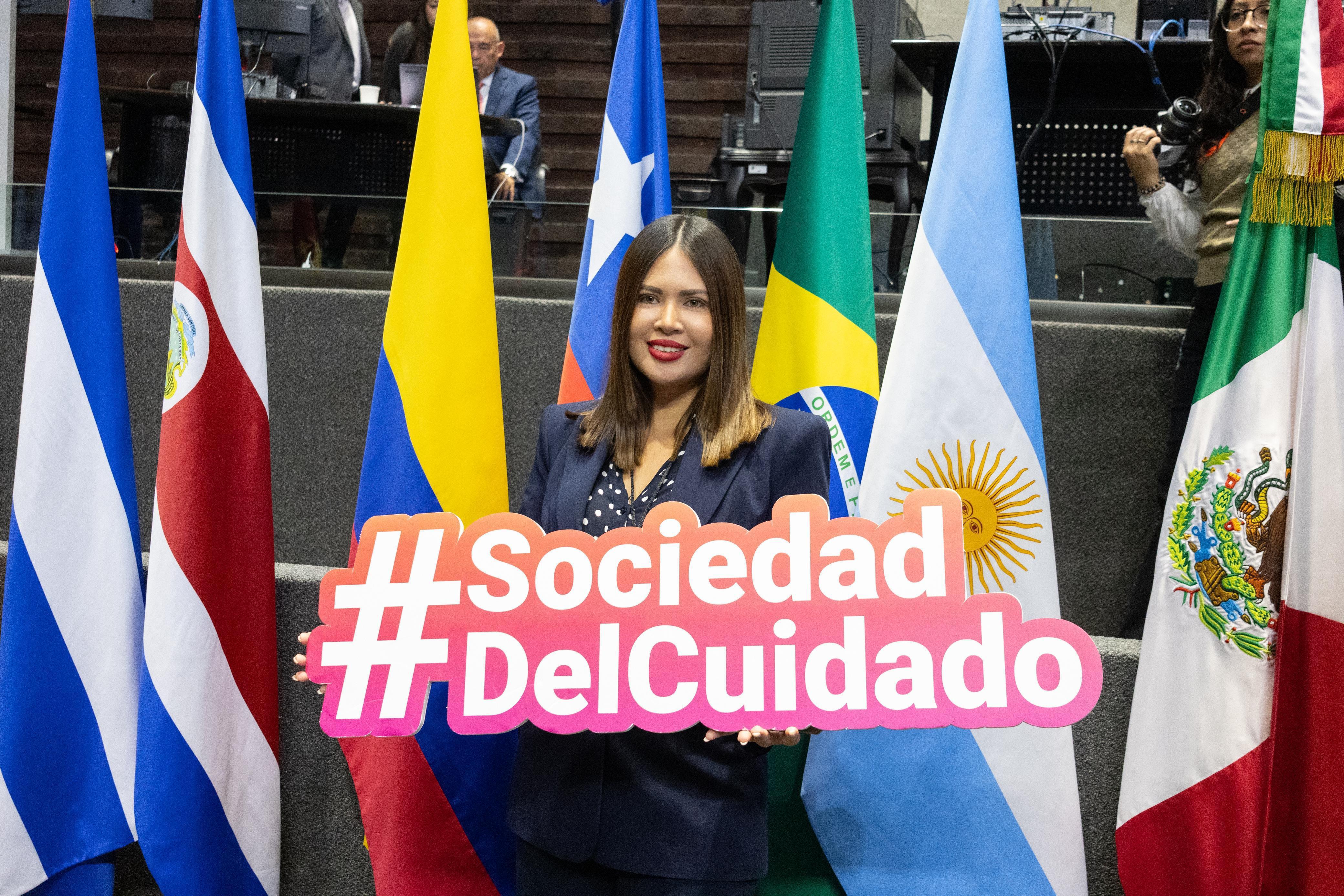 Anahí González impulsa la Revolución del Bienestar en el Foro Parlamentario de América Latina y el Caribe