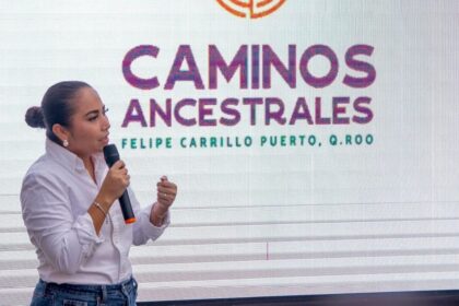 Mary Hernández activa trabajos de emblemática: Caminos Ancestrales