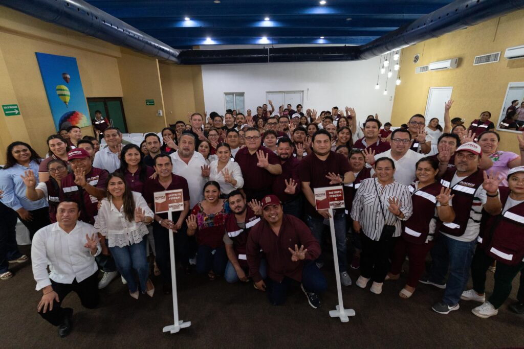 Morena Quintana Roo alista arranque de asambleas para la conformación de Comités Seccionales