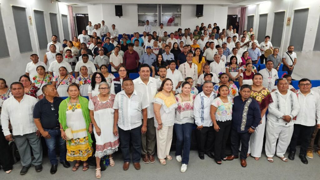 El pueblo Maya es historia, es presente y acción; siempre contarán conmigo como una aliada afirma Anahí González