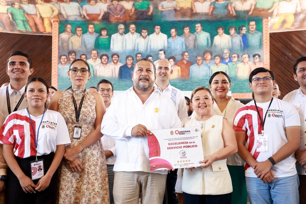 Recibe Congreso de la Justicia Social distintivo de excelencia en el servicio público