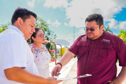 Chacón le cumple a Cozumel, inician trabajos de rehabilitación del parque “La Selva”