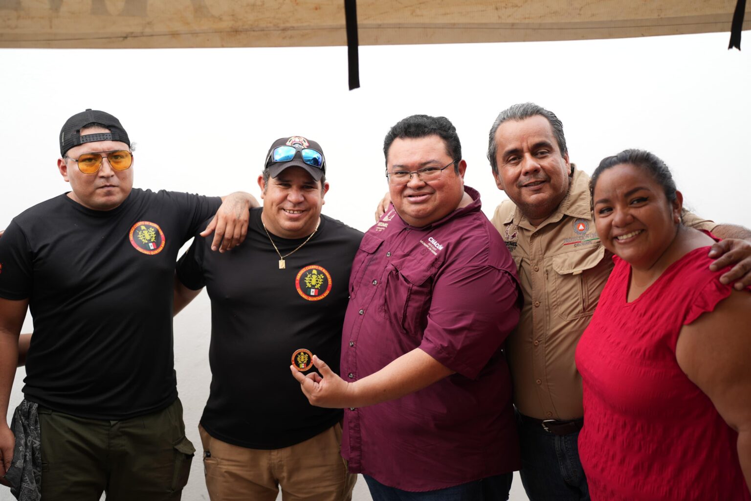 Gobierno de Cozumel rinde homenaje a los bomberos