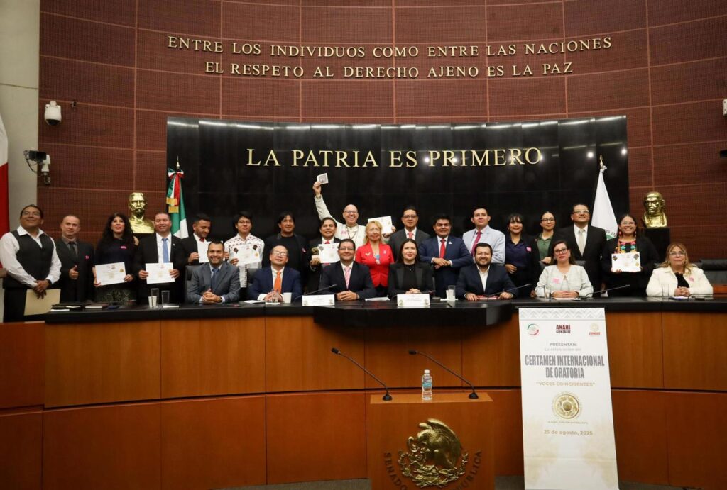 Anahí González y COINCIDE A.C. encabezan la 4ta. edición del Certamen Internacional de Oratoria "Voces Coincidentes"