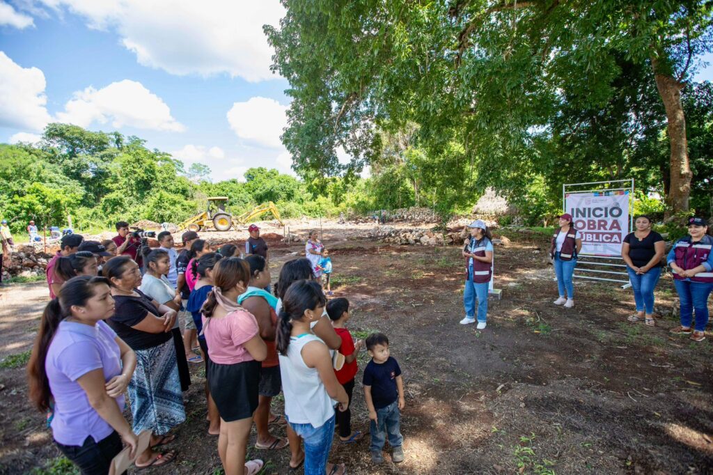 En Chanchen Chuc arrancan trabajos de nuevo y moderno parque público