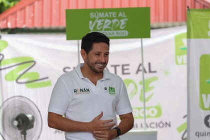 Renán Sánchez Tajonar fortalece la presencia del Verde en Lázaro Cárdenas