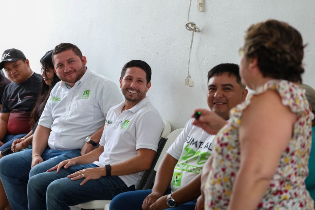 Renán Sánchez Tajonar fortalece la presencia del Verde en Lázaro Cárdenas