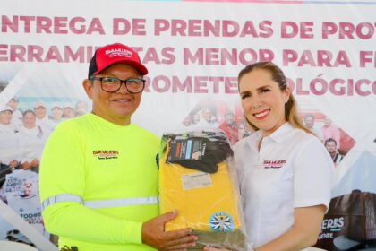 Atenea Gómez Ricalde fortalece a las áreas operativas de Isla Mujeres con entrega de equipo y herramientas
