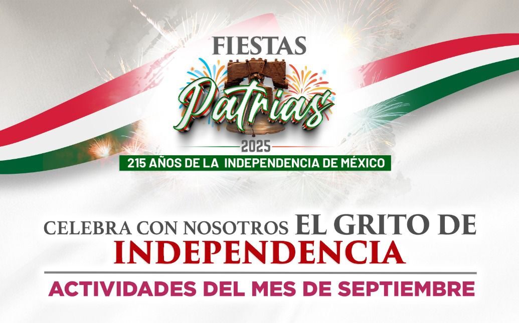 Isla Mujeres vivirá un septiembre de unidad, tradición y orgullo mexicano con amplio programa de Fiestas Patrias