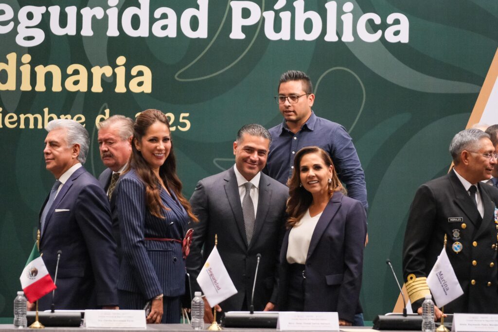 Reconoce Mara Lezama apoyo federal para reforzar seguridad y reducir delitos en Quintana Roo