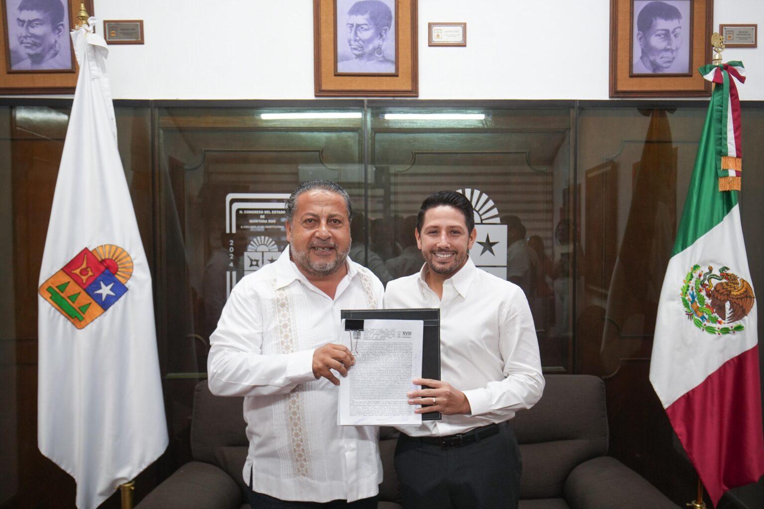 Renán Sánchez Tajonar asume la presidencia de la JUGOCOPO en el Congreso de Quintana Roo