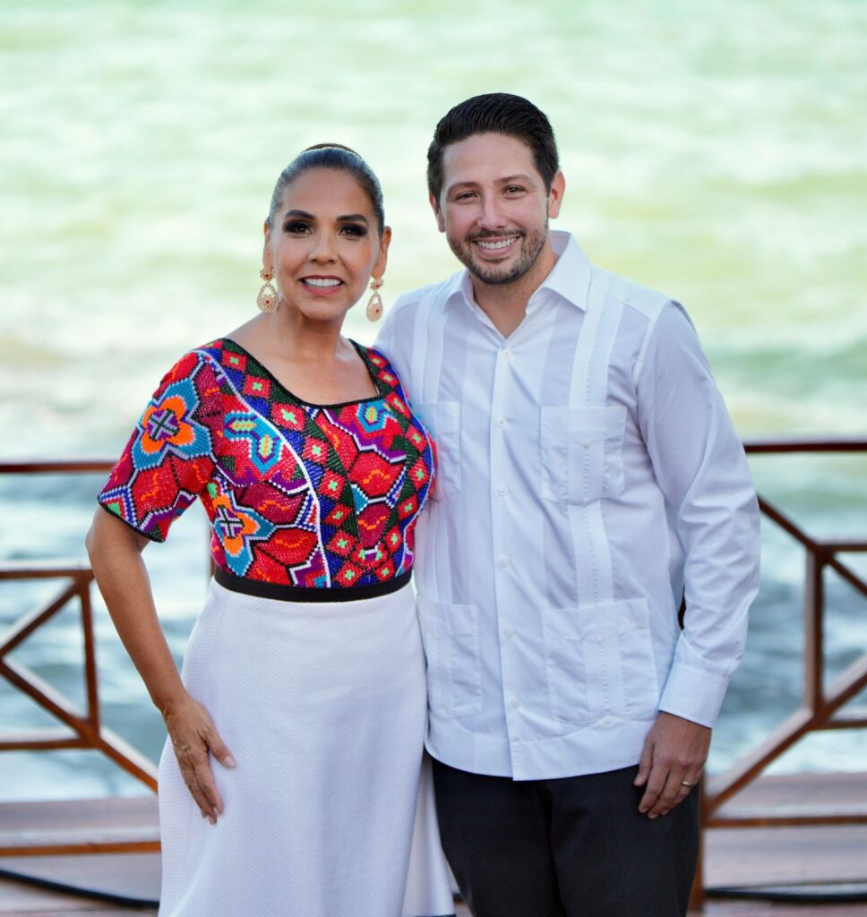 Renán Sánchez Tajonar felicita a la gobernadora Mara Lezama por su Tercer Informe de Gobierno