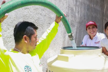 Atenea Gómez Ricalde presenta avances del Primer Informe de Resultados en programas sociales de Isla Mujeres