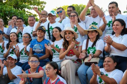 Impulsa Mara Lezama rescate del parque de la Colonia Lagunitas con el programa “Que brille Chetumal”