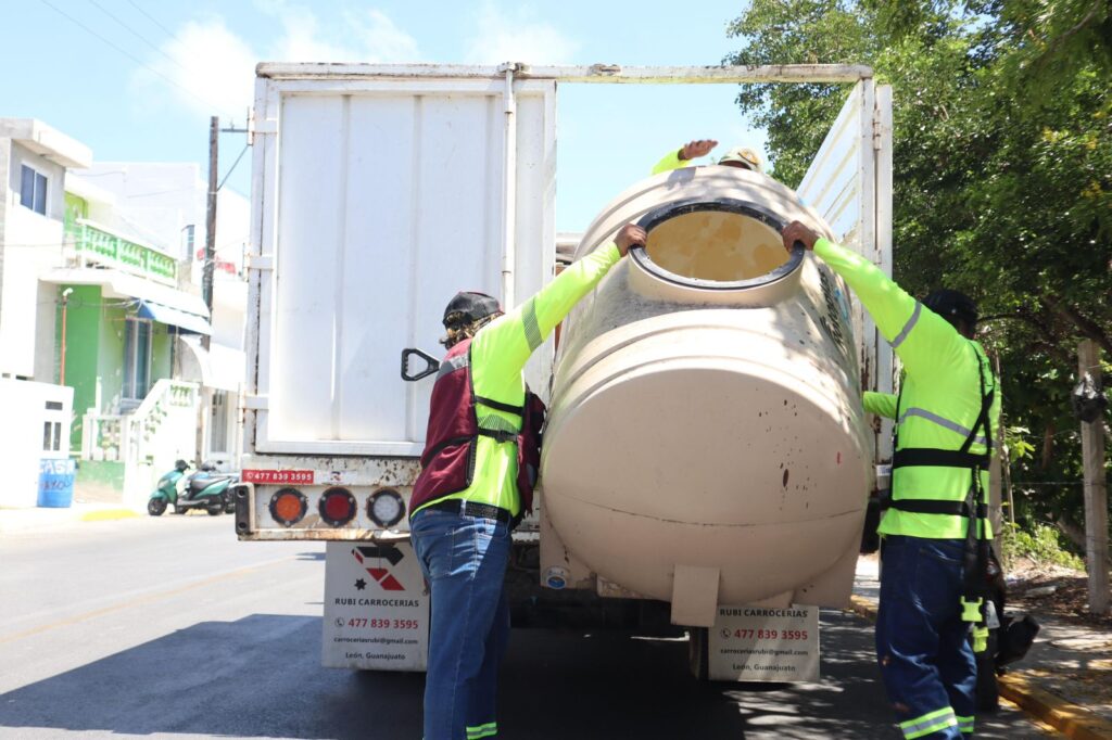 Atenea Gómez Ricalde consolida a Isla Mujeres como un municipio limpio y ordenado, a través del Programa Permanente de Descacharrización