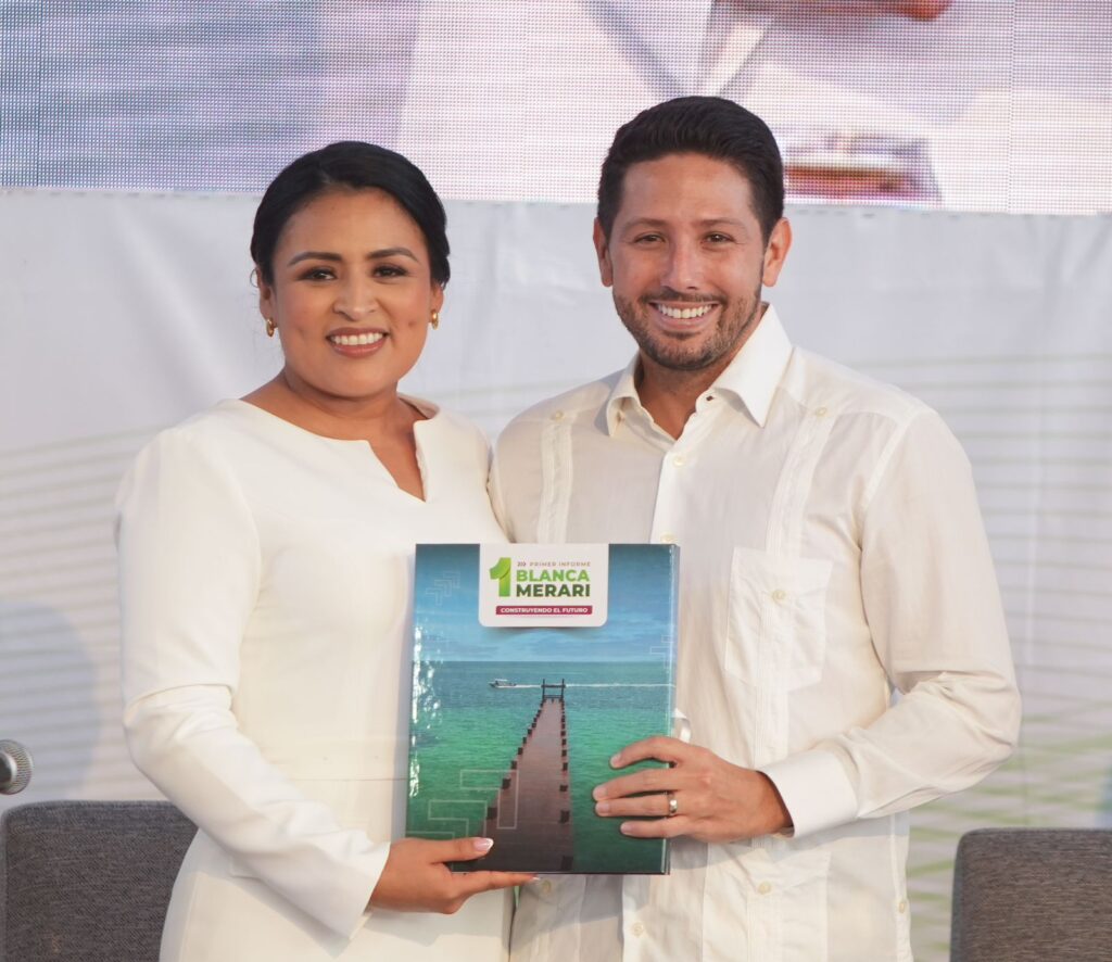 Renán Sánchez Tajonar acompaña a la gobernadora Mara Lezama en los informes municipales y reafirma compromiso con la transformación