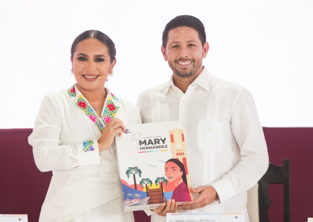 Renán Sánchez Tajonar acompaña a la gobernadora Mara Lezama en los informes municipales y reafirma compromiso con la transformación