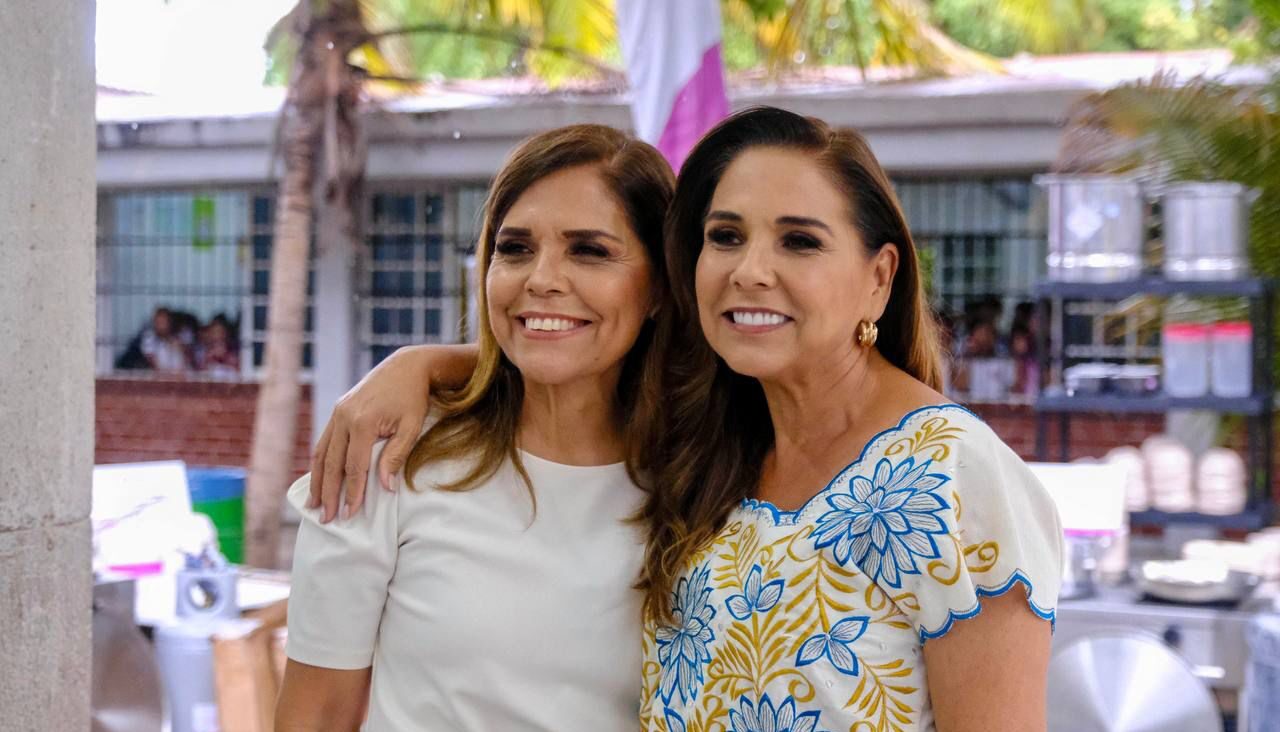 Mara y Verónica Lezama Espinosa equipan desayunadores para el bienestar de más de 2 mil 700 niñas y niños