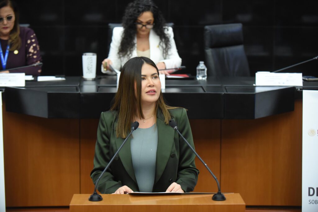 En un hecho histórico, el Senado de la República abre sus puertas a las y los agentes aduanales: Anahí González